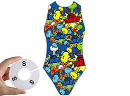 Waterpolo badpak maat S (D34=FR36)