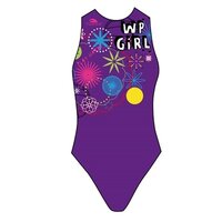 Special Made Turbo Waterpolo badpak SPIRO paars 