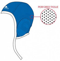 Turbo Waterpolo cap New Gen (luchtdoorlatend gaas stof) blauw nummer 14
