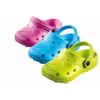 BECO Kinder clog Schildi, roze, maat 28