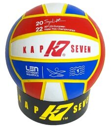 Nieuw Turbo waterpolo bal Kap 7 LEN Euro 22 maat 1