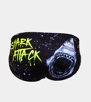 *Special Made* Turbo Waterpolo broek Shark Attack (levertijd 6 tot 8 weken)