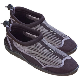 BECO Neopreen schoen beachwalker, grijs/zwart, maat 38