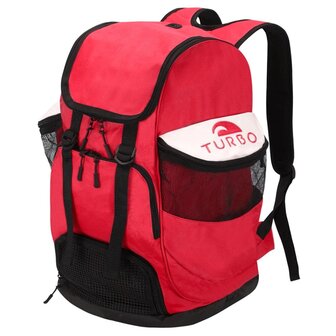Magazijnopruiming! Turbo Waterpolo Luxe Rugzak Draco Red 30L