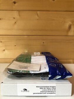 Blackfriday Deal! Turbo (SIZE XS) Waterpolo badpak HUNGARY FR34/D32/XS