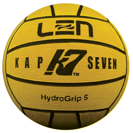 Waterpolo bal Turbo Kap 7 Len Men Hydrogrip 5