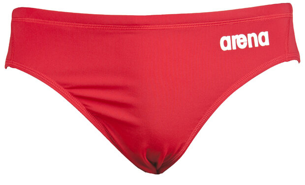 Arena M Solid Waterpolo Brief red/white 80