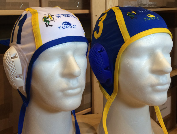 *Special made* W. Smit B.V. Turbo Waterpolocap Classic Professional set 26 (Levertijd 4 tot 8 weken)