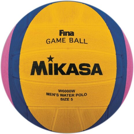 Mikasa waterpolobal heren FINA W6000W size 5