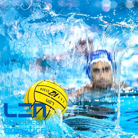 Voordeelbundel (10+ prijs) Waterpolo bal Turbo Kap 7 Len Men Hydrogrip 5