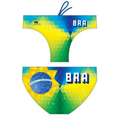 Special Made Turbo Waterpolo broek BRAZIL ROMBUS