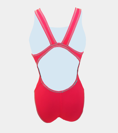 Special Made Turbo Sportbadpak Swim Comfort rood 