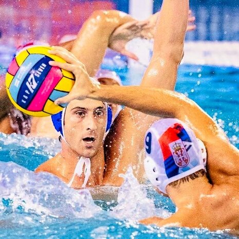 Waterpolo bal Turbo Kap-7 World Aquatics heren Multicolor 5 afb2