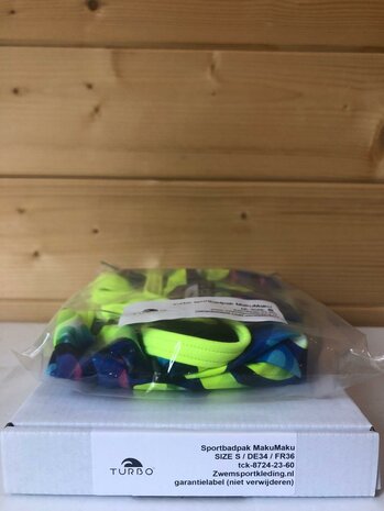 Sale! Turbo (Size S) Sportbadpak Maku Maku FR36/D34/S op=op